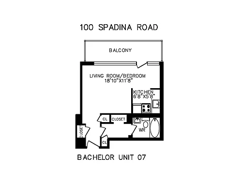 Floor plan Bachelor