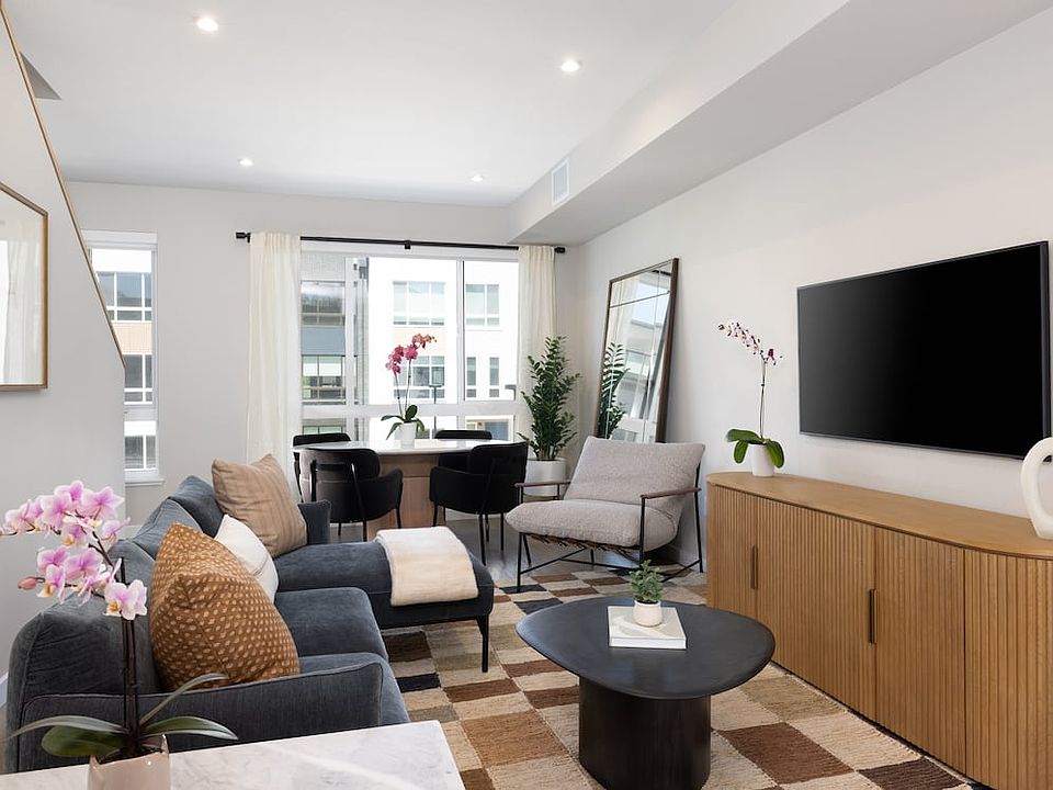 Signature Collection I 3-Bedroom Townhome living and dining areas
