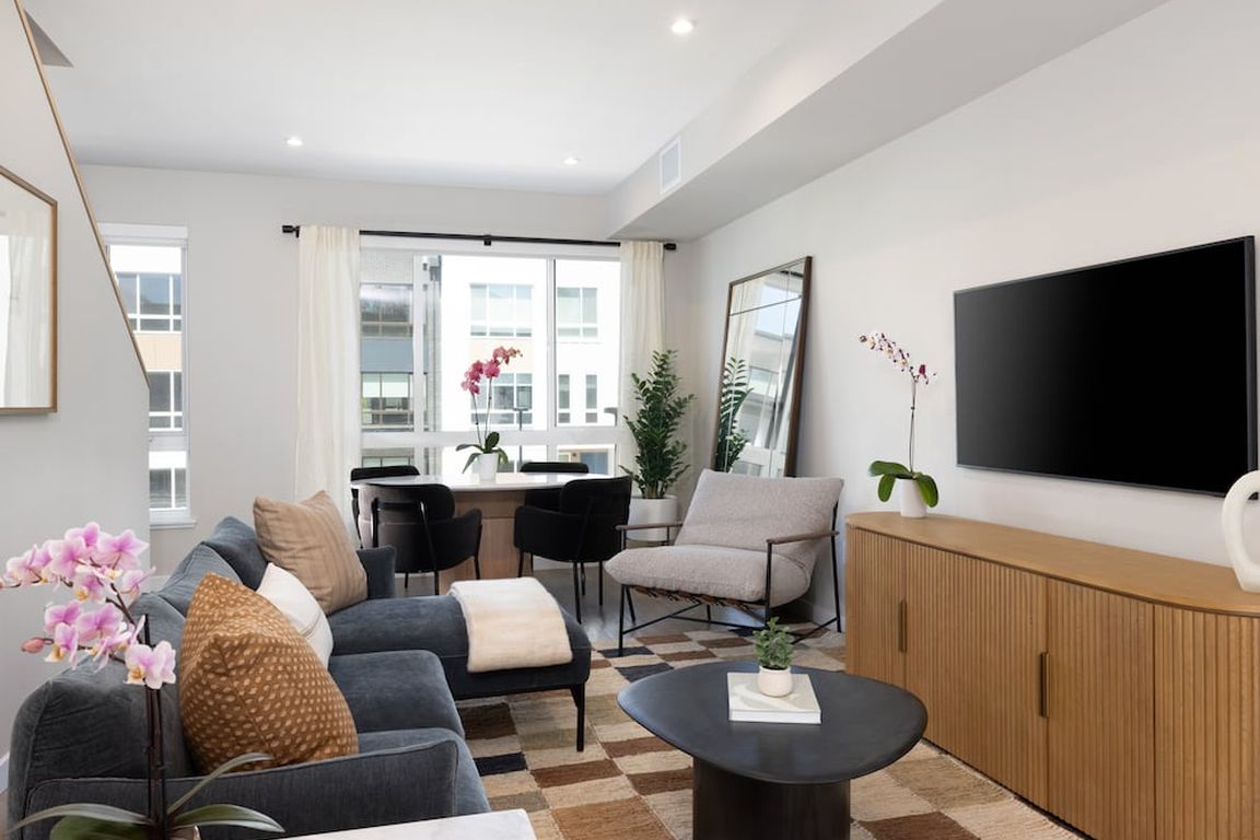 Signature Collection I 3-Bedroom Townhome living and dining areas