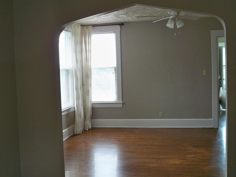 View from Front room/Living room looking into dining room and/or office.