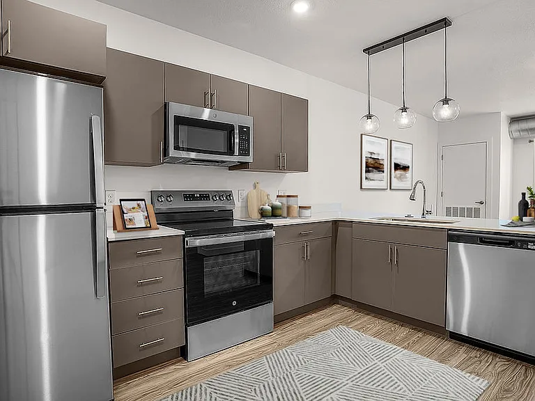 Virtually Staged Kitchen