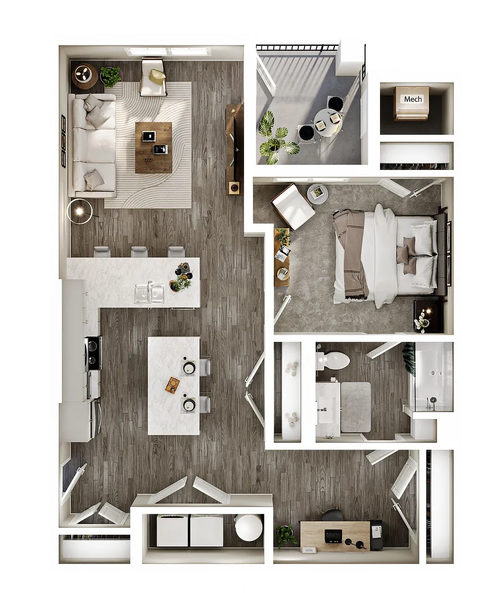 Floor plan The Trail