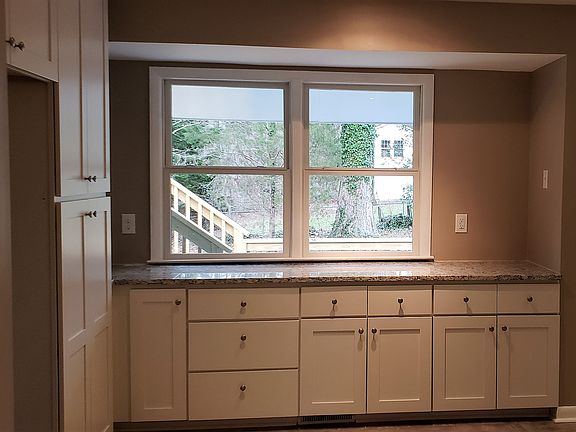 Kitchen - wall of cabinets