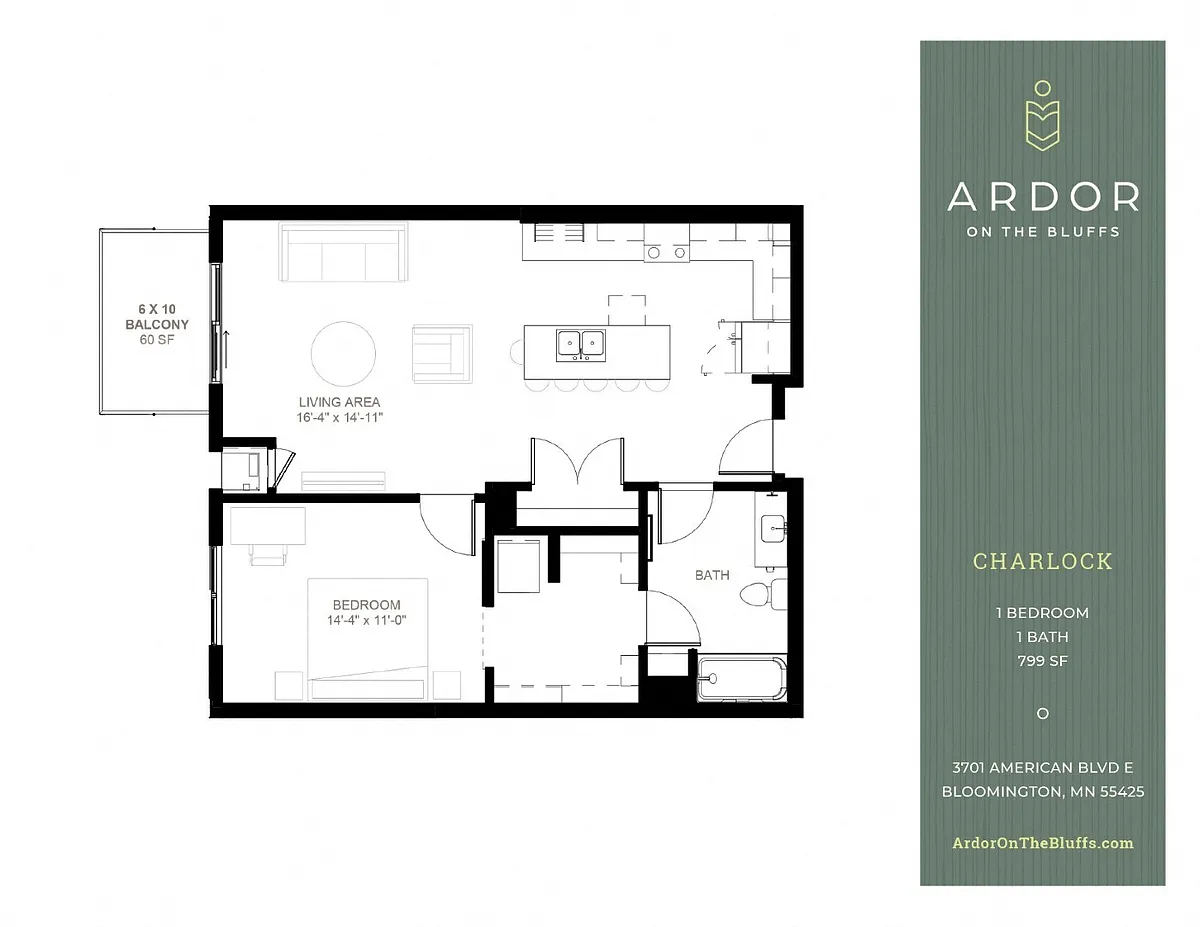 Floor plan Charlock