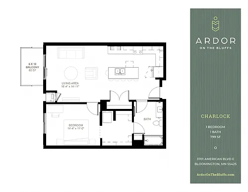Floor plan Charlock