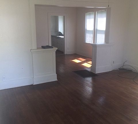 Front room looking into dining room