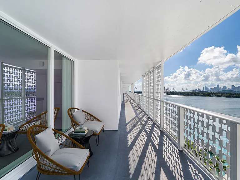 Take in some fresh air on your spacious balcony