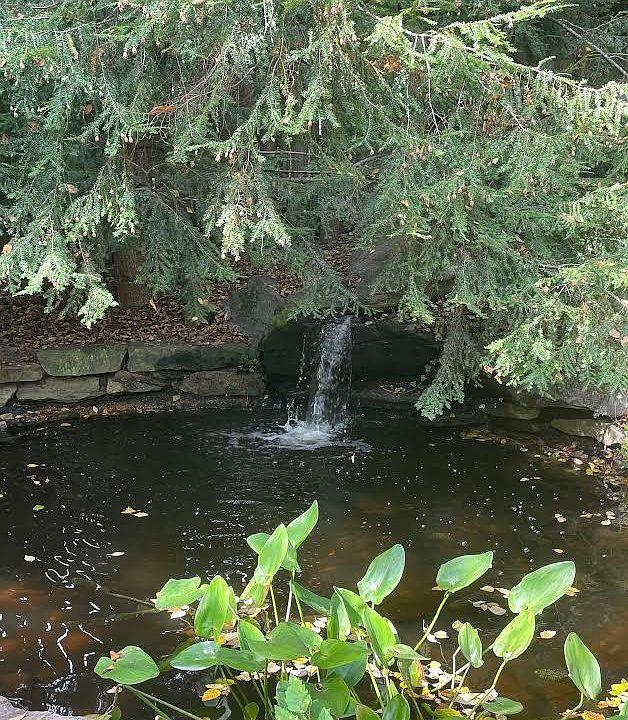 Let your trouble melt with the sound of running water.