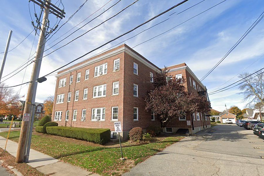 Building rear & parking