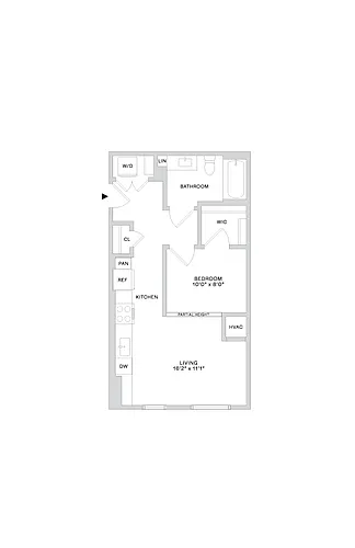Floor plan A31 1X1