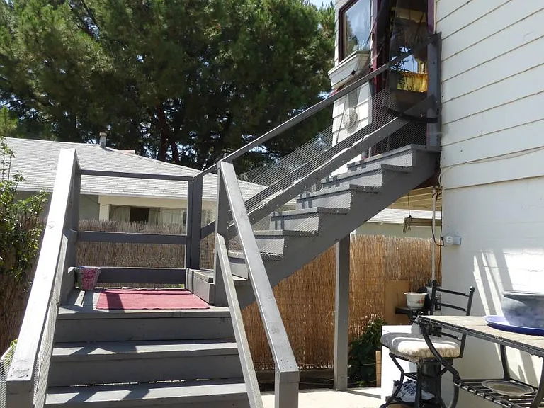 2nd floor access stairs