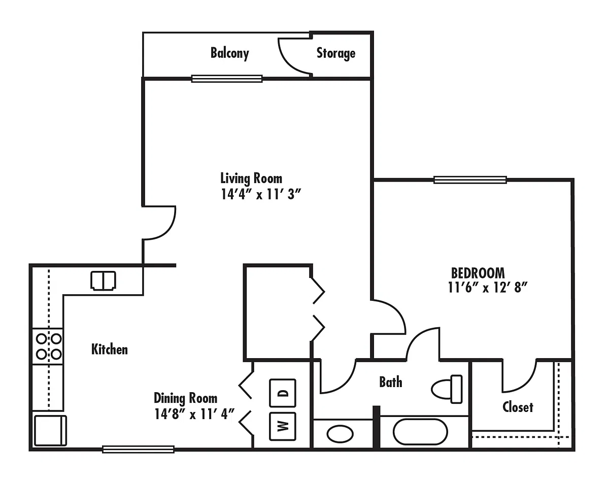 Floor plan The Sierra Reno