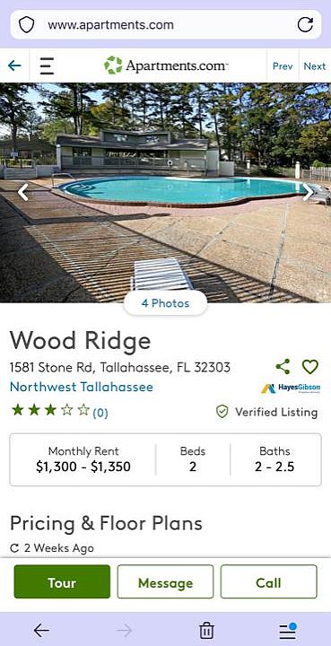 2nd image of 1571 Stone Rd APT 7A