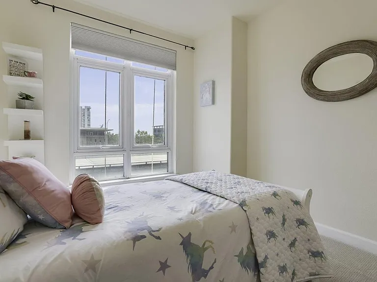 Triple paned window - peaceful!