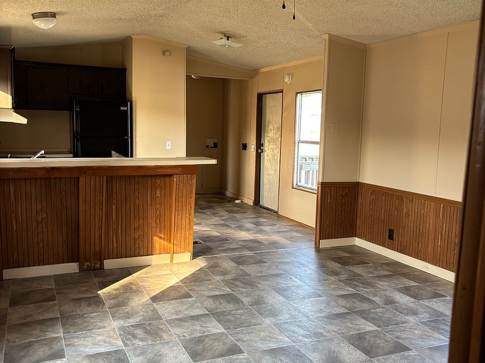 Living room and kitchen
