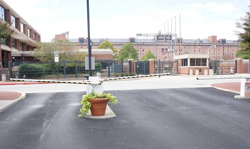 Orioles Stadium is in the Front Yard