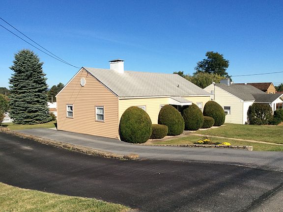 View going down the street