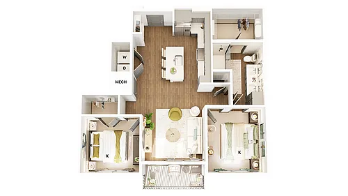 Floor plan B1