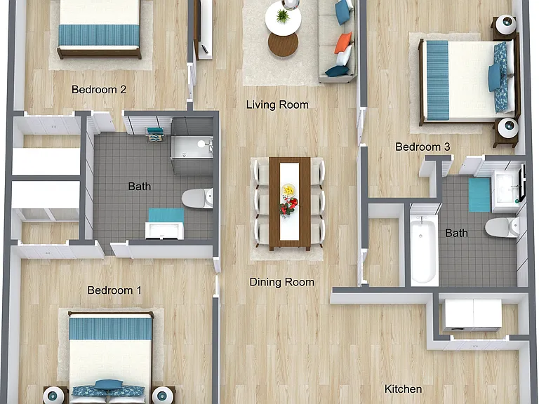 Nike (3x2) Floorplan