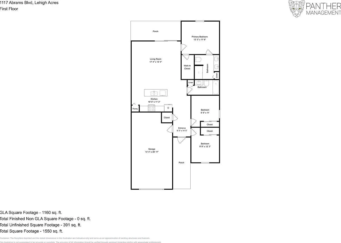 3 bed, 2.0 bath, 1198 sqft, $1,660 — Photo 2