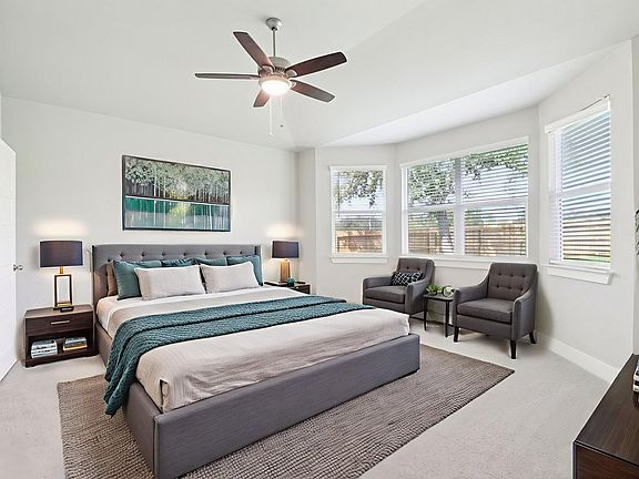 Virtually Staged Primary Suite