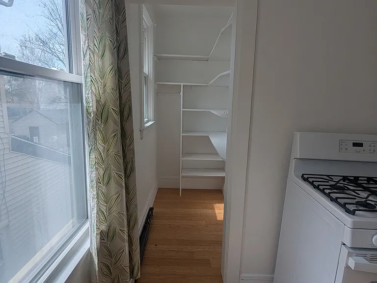 Generous sized pantry off of kitchen