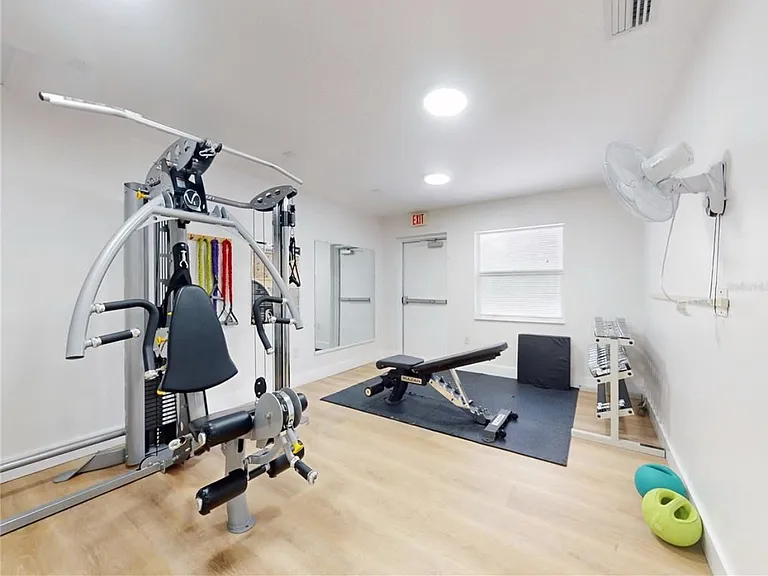Newly renovated Gym