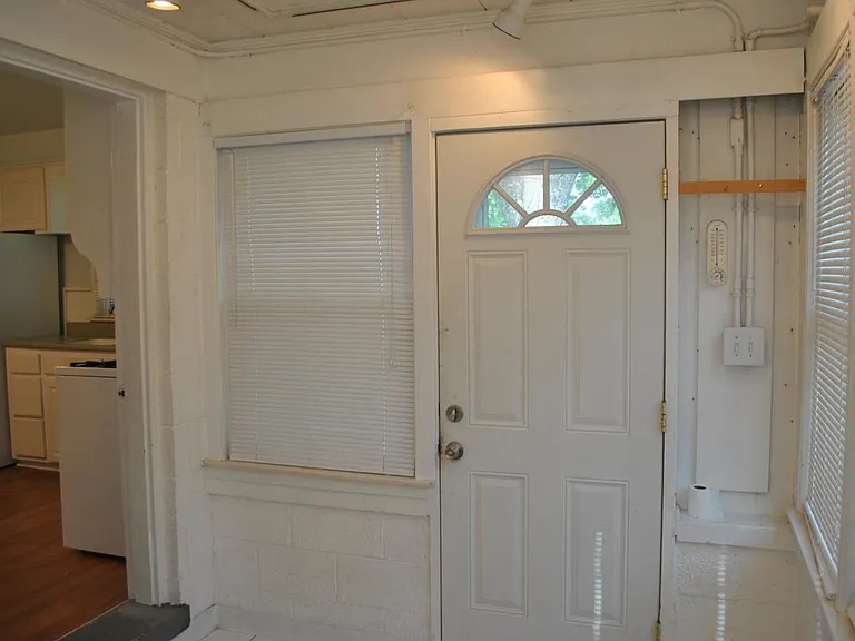 Side entrance