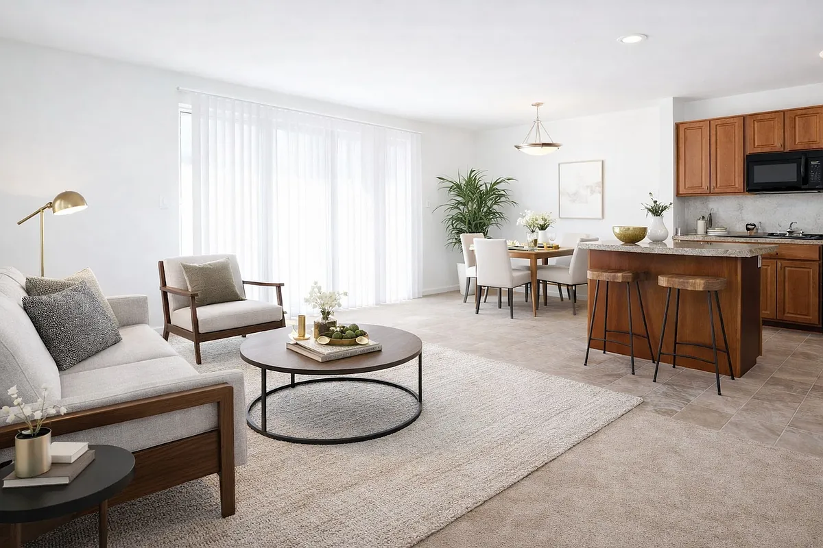 Open concept three bedroom - Stone Ridge