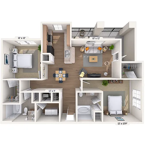 Floor plan 22B