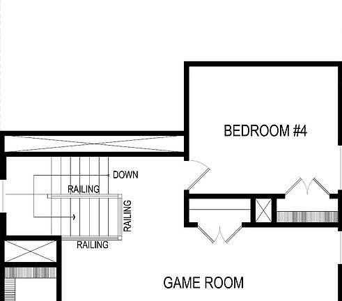 Fork R Second Floor Plan