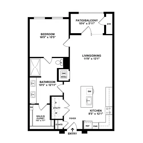 Floor plan A1