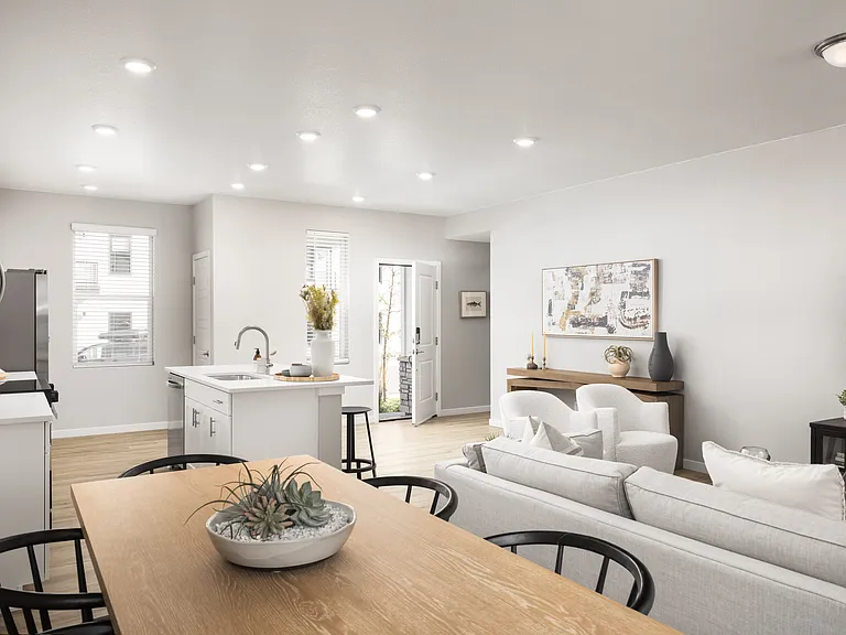 Hardwood-style floors throughout main living areas.