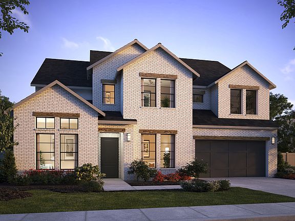 Madison II Elevation B - Optional Cedar Headers