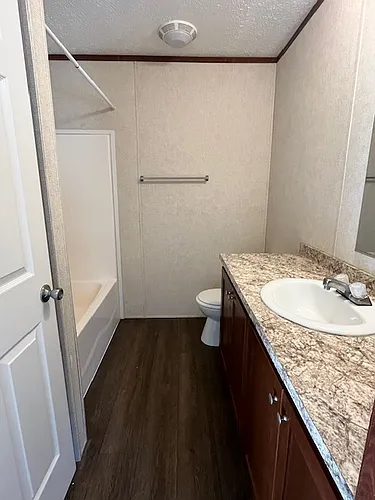 Floor plan 3 Bed 2 Bath Single Section Home
