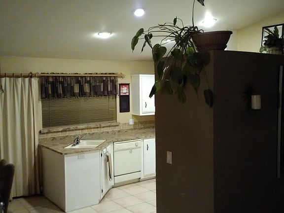 Kitchen view from living space