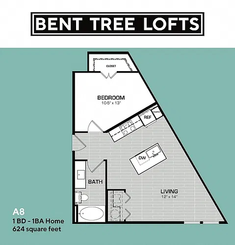 Floor plan A8