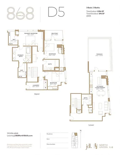 Floor plan D5