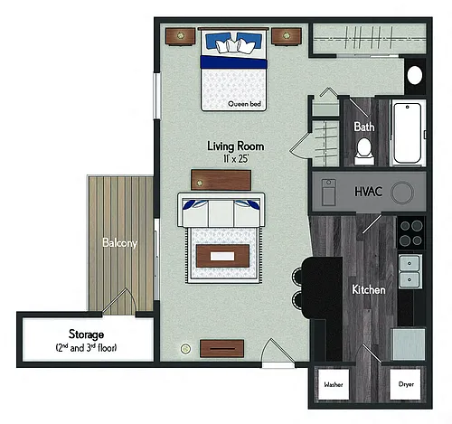 Floor plan McKinley
