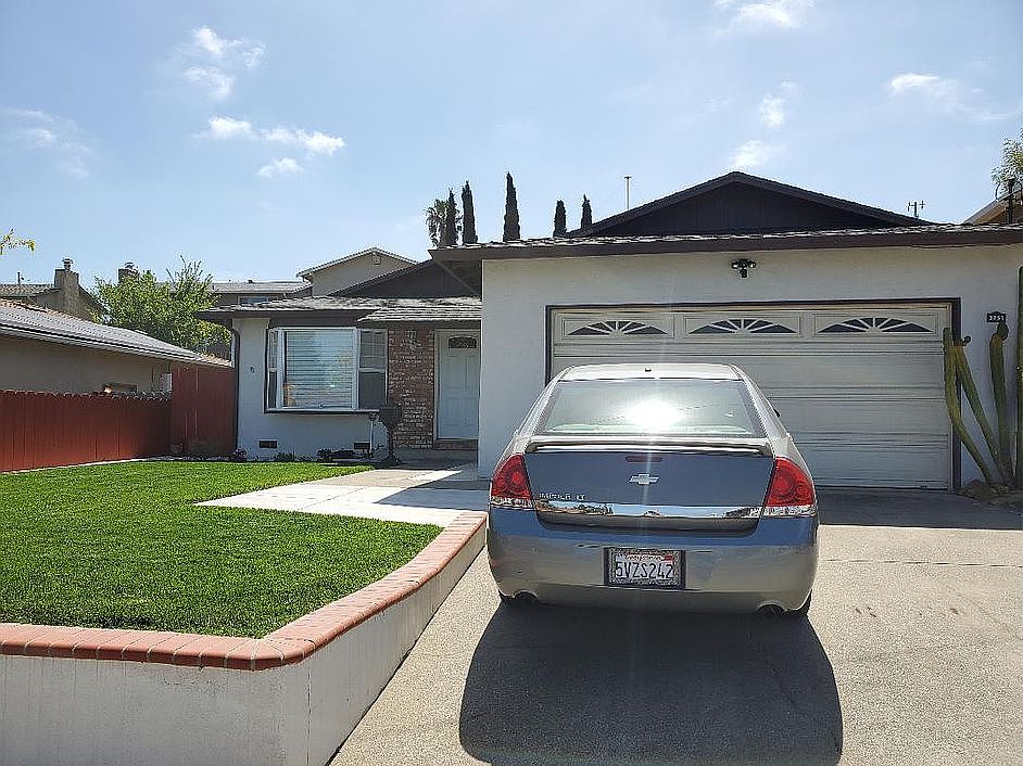 Driveway & 2 Car Garage