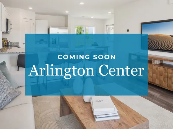 Homes Available Soon, Arlington Center