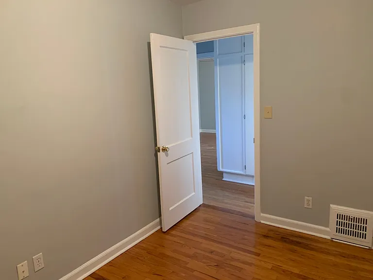 First bedroom off living room