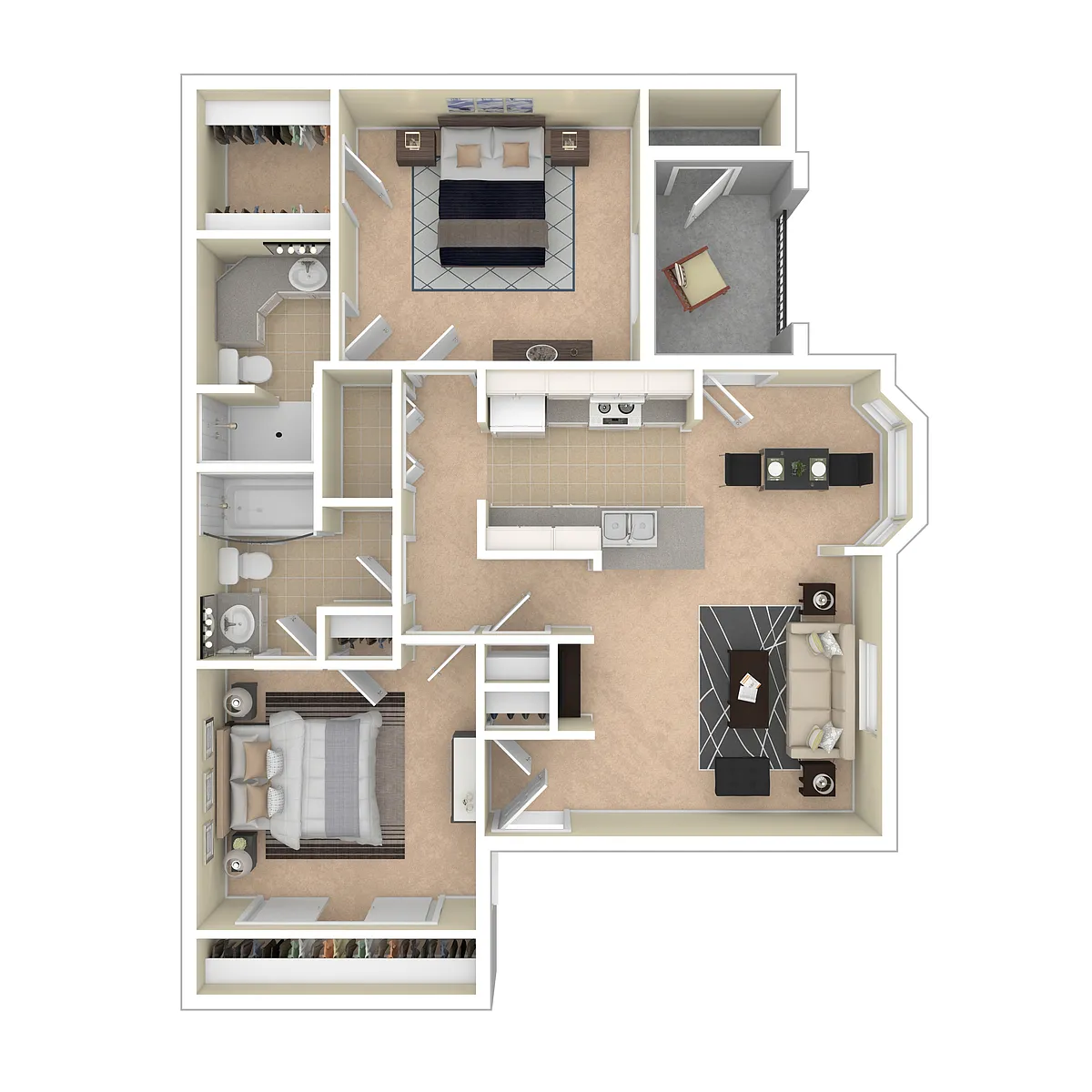 Floor plan 2-2