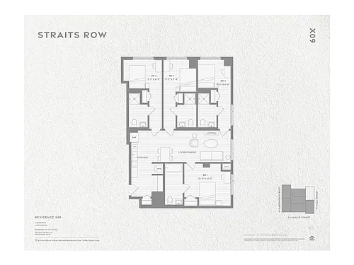 Floor plan Private Bedspace in a D6 with Roommates