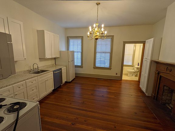 Kitchen looking from living room.