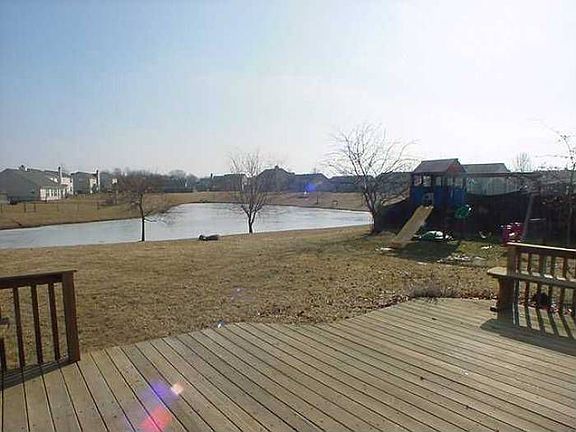 Back Deck with Pond
