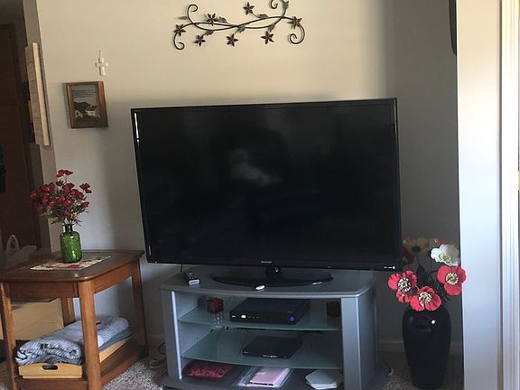 Living room TV space