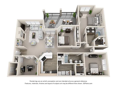 Floor plan C2, The Nicklaus
