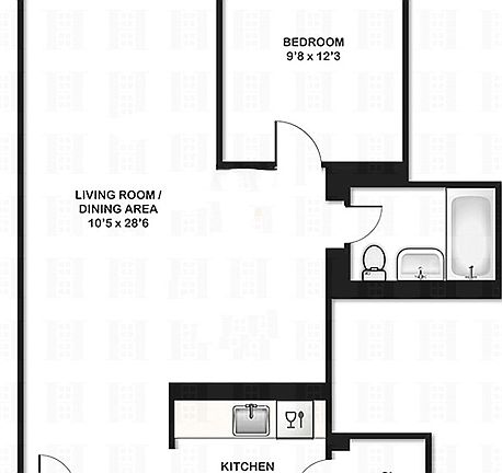 2nd image of 208 W 119th St APT 4N