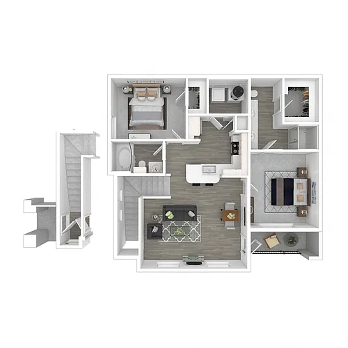 Floor plan B1 U
